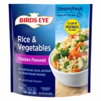 Birds Eye® Steamfresh Chef's Favorites Frozen Chicken Flavored Rice with Broccoli Carrots & Onions