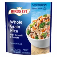 Birds Eye Steamfresh Frozen Whole Grain Rice with Broccoli & Carrots