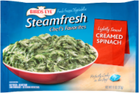 Birds Eye Steamfresh Lightly Sauced Creamed Spinach Perspective: Main