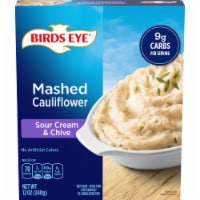 Birds Eye Sour Cream & Chives Mashed Cauliflower Frozen Vegetable Perspective: Main