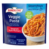 Birds Eye Veggie Pasta Spaghetti Style Marinara Frozen Side Perspective: Main