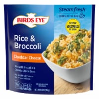 Birds Eye® Steamfresh Cheddar Cheese Rice & Broccoli Frozen Side Dish