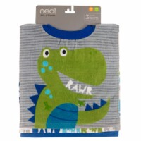 neat solutions Dinosaur Fiber Reactive Baby Bib Set Perspective: Main