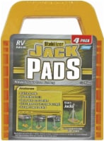 Camco Stabilizer Jack Pads - 4 pk - Yellow Perspective: Main