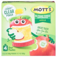 Mott's® Unsweetened Applesauce Pouches Perspective: Main