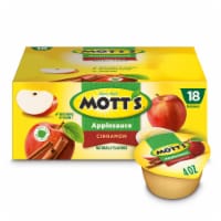 Mott's Cinnamon Applesauce Cups Perspective: Main