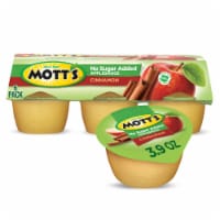 Mott's No Sugar Added Cinnamon Applesauce Cups Perspective: Main