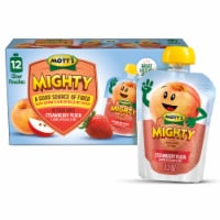 Mott's® Mighty No Sugar Added Strawberry Peach Apple Sauce