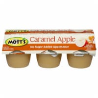 Mott's® Caramel Apple No Sugar Added Applesauce Perspective: Main