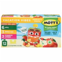 Mott's® No Sugar Added Applesauce Variety Pack Perspective: Main