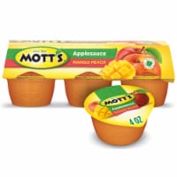 Mott's Mango Peach Apple Sauce Cups