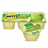 Mott's No Sugar Added Granny Smith Applesauce Cups