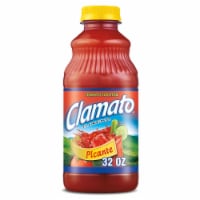 Clamato Picante Tomato Cocktail Mixer Bottle Perspective: Main