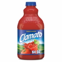 Clamato Original Tomato Cocktail Mixer Bottle Perspective: Main