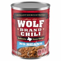Wolf Brand Authentic Texas Recipe No Beans Chili