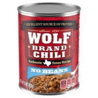 Wolf Brand Authentic Texas Recipe No Beans Chili