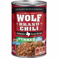Wolf Brand Turkey Chili No Beans 96% Fat Free Perspective: Main