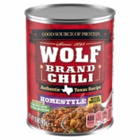 Wolf Brand Homestyle Chili With Beans Perspective: Main