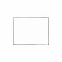 Ghent Dry Erase Brd,Non-Magnetic,Melamine,36 W M2-23-1