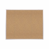 Ghent Bulletin Board,Cork,Aluminum Frame,60x48  AK45