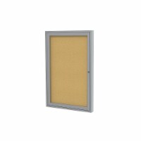 Ghent Enclosed Bulletin Board,Cork,24x18   PA12418K