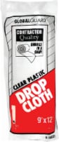 Z-Pro Global Guard Plastic Drop Cloth - Clear
