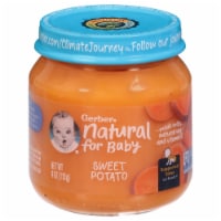 Gerber 1st Foods Natural Sweet Potato Baby Food 4 oz Fry s Food Stores