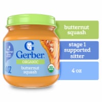 Gerber 1st Foods for Baby Organic Food Butternut Squash Perspective: Main