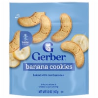 Gerber® Banana Cookies Toddler Snack Bag Perspective: Main