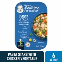 Gerber Mealtime for Toddler Pasta Stars with Chicken and Vegetables Toddler Food Perspective: Main