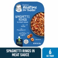 Gerber® Spaghetti Rings in Meat Sauce Toddler Meal