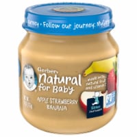 Gerber® Natural 2nd Foods Apple Strawberry Banana Baby Food