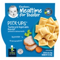 Gerber® Pick-Ups™ Turkey & Vegetable Ravioli Toddler Meal Perspective: Main