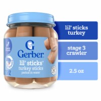 Gerber 3rd Foods Mealtime for Baby Lil' Sticks Turkey Perspective: Main