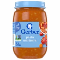 Gerber® Mealtime for Baby Veggie Power Pasta Marinara Crawler Baby Food Perspective: Main