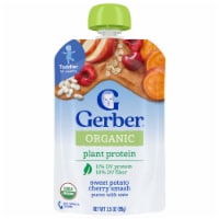 Gerber® Organic Plant-tastic™ Sweet Potato Cherry Smash Toddlers Pouch