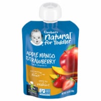 Gerber® Apple Mango Strawberry Toddler Baby Food Pouch