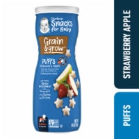 Gerber® Crawler Puffs Strawberry Apple Cereal Snack
