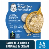 Gerber® Oatmeal & Barley Bananas & Cream Toddler Cereal