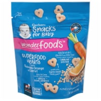 Gerber® Wonderfoods™ Superfood Hearts Quinoa Orange Carrot Snack