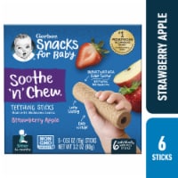 Gerber® Soothe 'n' Chew™ Strawberry Apple Teething Sticks