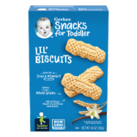Gerber Lil' Biscuits Vanilla Wheat Toddler Snack