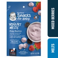 Gerber Crawler Yogurt Melts Mixed Berries Freeze-Dried Yogurt Snack