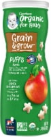 Gerber® Organic Puffs Apple Puffed Grain Snack Perspective: Main