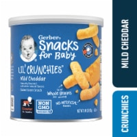Gerber Crawler Lil’ Crunchies Mild Cheddar Baked Corn Snack