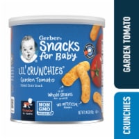Gerber® Lil' Crunchies® Garden Tomato Baked Corn Baby Snack