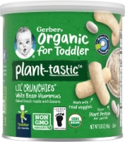 Gerber® Organic Lil' Crunchies White Bean Hummus Baked Snack