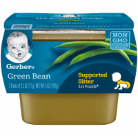 Gerber® 1st Foods Green Bean Baby Food Tubs Perspective: Main