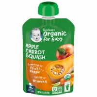 Gerber® Organic Apple Carrot Squash Sitter Pouch