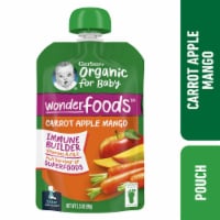 Gerber® Organic 2nd Foods Carrot Apple & Mango Stage 2 Baby Food Pouch